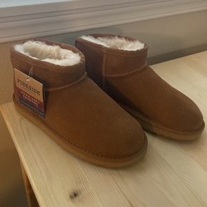 Ultra Mini Shearling Booties 8 ugg dupes